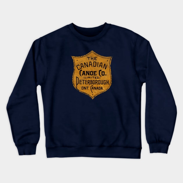 Canadian Canoe Crewneck Sweatshirt by Midcenturydave